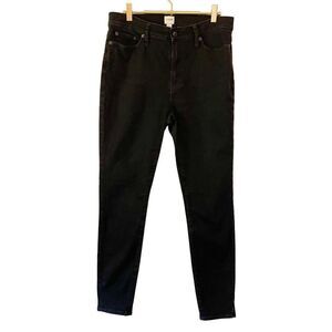 J. Crew Black High-Rise Skinny Jeans